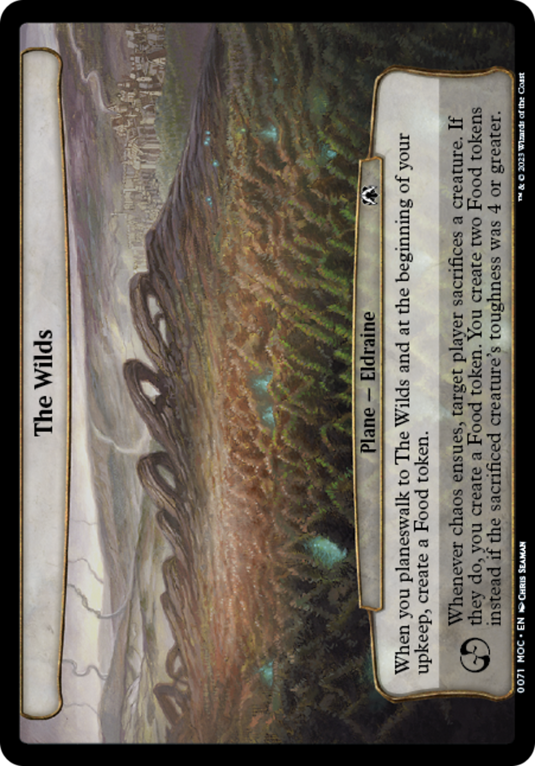 The Wilds [March of the Machine Commander] | Gaming Infinity