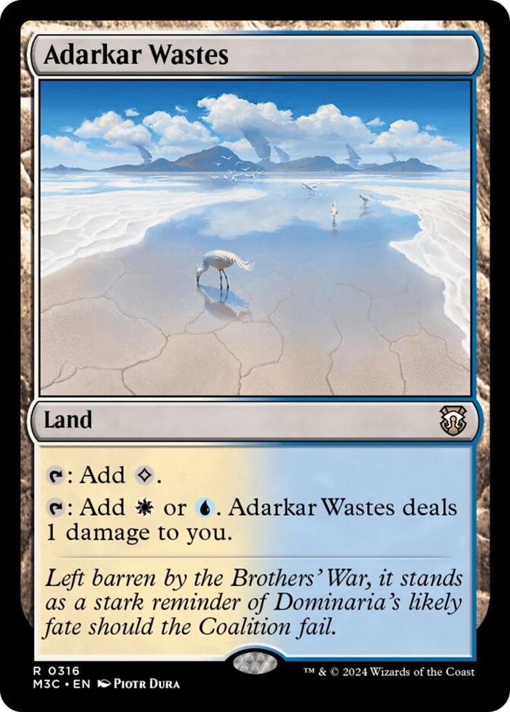 Adarkar Wastes [Modern Horizons 3 Commander] | Gaming Infinity