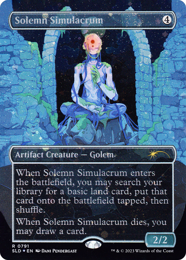 Solemn Simulacrum (1725) (Rainbow Foil) [Secret Lair Drop Series] | Gaming Infinity