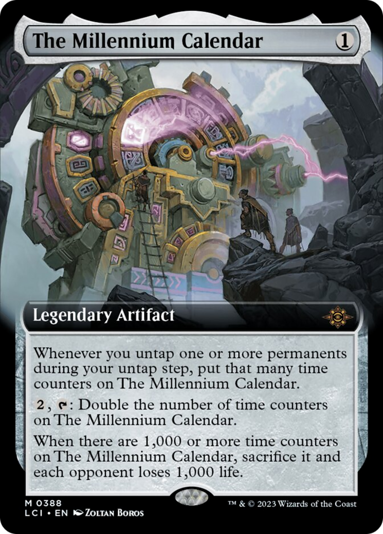 The Millennium Calendar (Extended Art) [The Lost Caverns of Ixalan] | Gaming Infinity