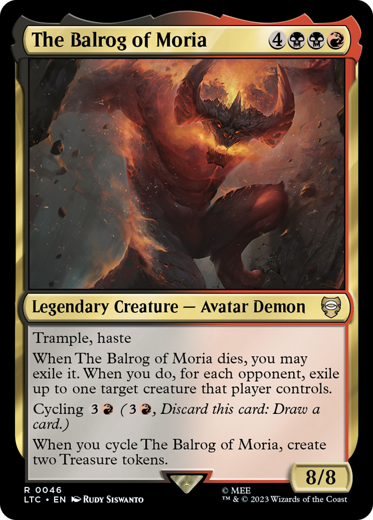 The Balrog of Moria [The Lord of the Rings: Tales of Middle-Earth Commander] | Gaming Infinity