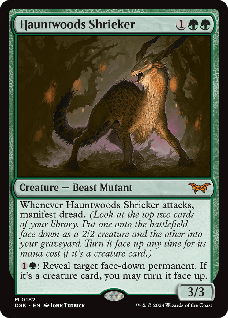 Hauntwoods Shrieker [Duskmourn: House of Horror] | Gaming Infinity
