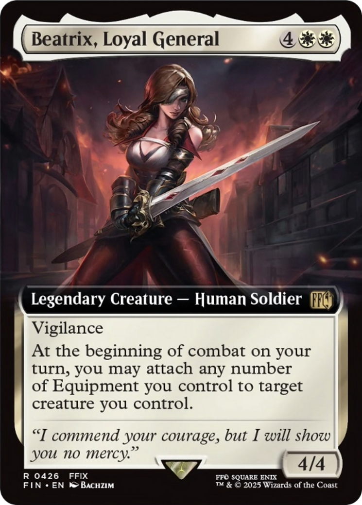 Beatrix, Loyal General (Extended Art) [FINAL FANTASY] | Gaming Infinity