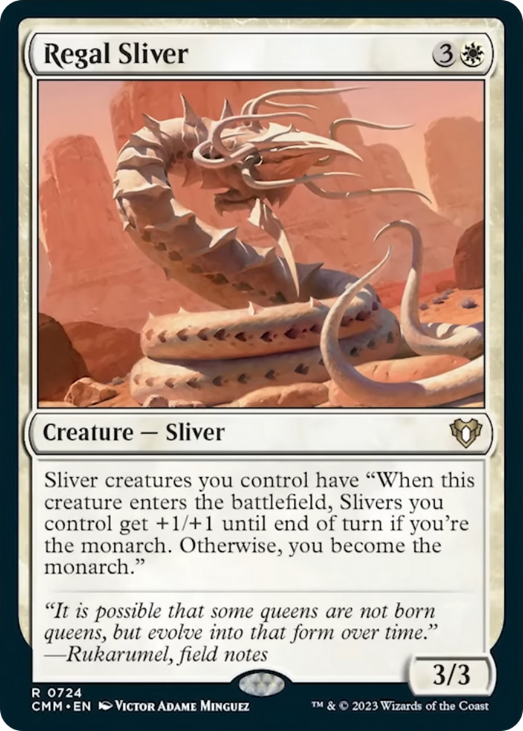 Regal Sliver [Commander Masters] | Gaming Infinity