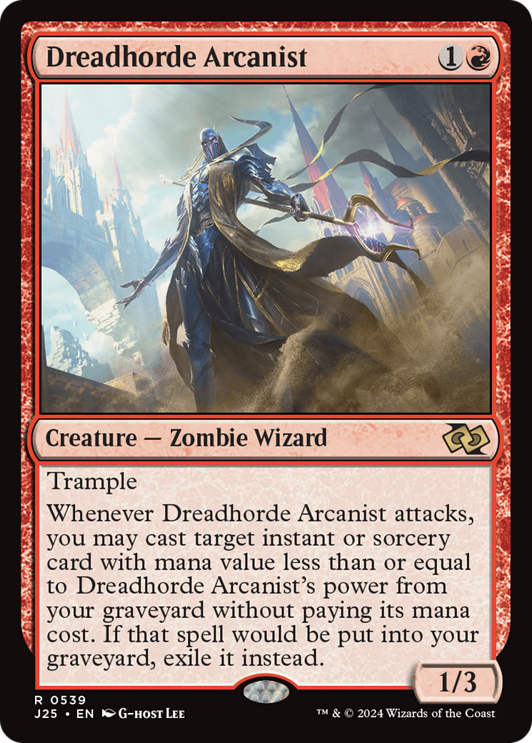 Dreadhorde Arcanist [Foundations Jumpstart] | Gaming Infinity