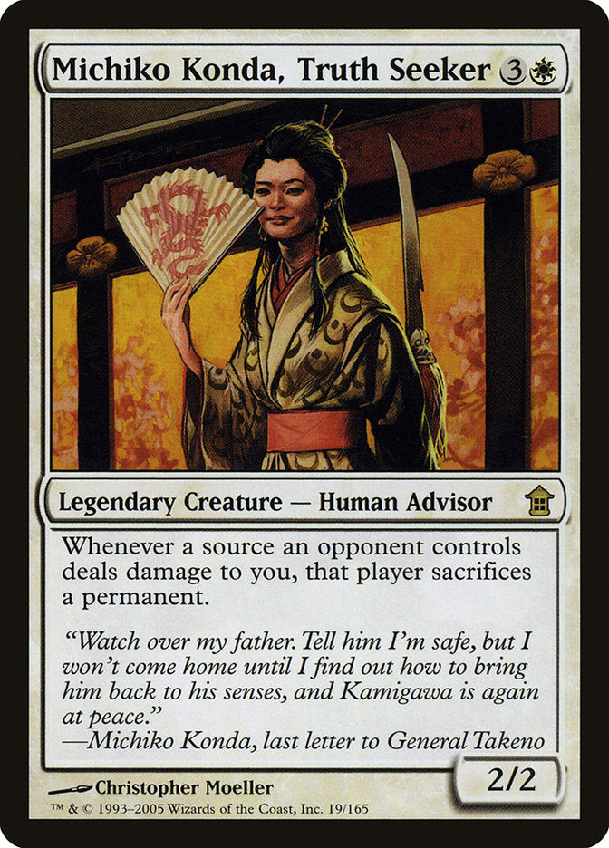 Michiko Konda, Truth Seeker [Saviors of Kamigawa] | Gaming Infinity