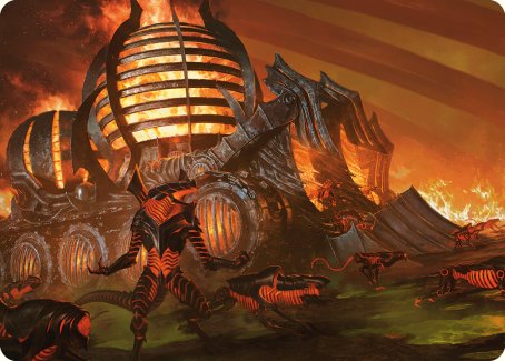 Urabrask's Forge Art Card [Phyrexia: All Will Be One Art Series] | Gaming Infinity