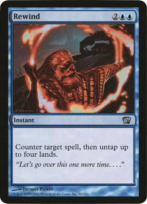 Rewind (Oversized) [Eighth Edition Box Topper] | Gaming Infinity