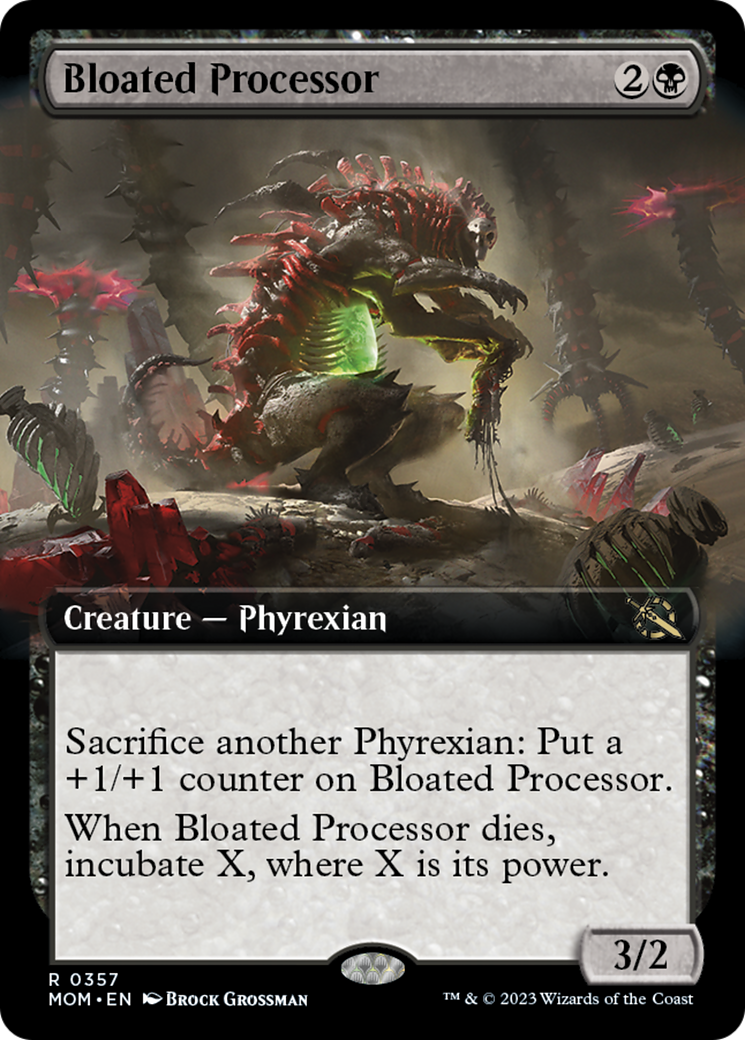 Bloated Processor (Extended Art) [March of the Machine] | Gaming Infinity