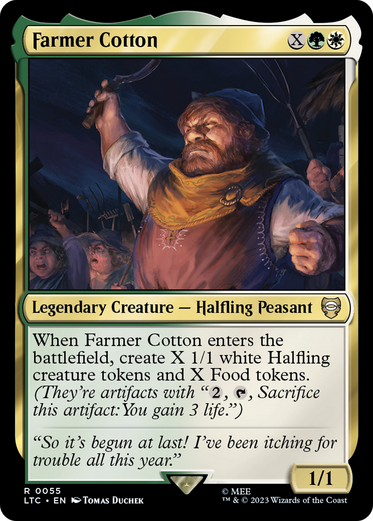 Farmer Cotton [The Lord of the Rings: Tales of Middle-Earth Commander] | Gaming Infinity