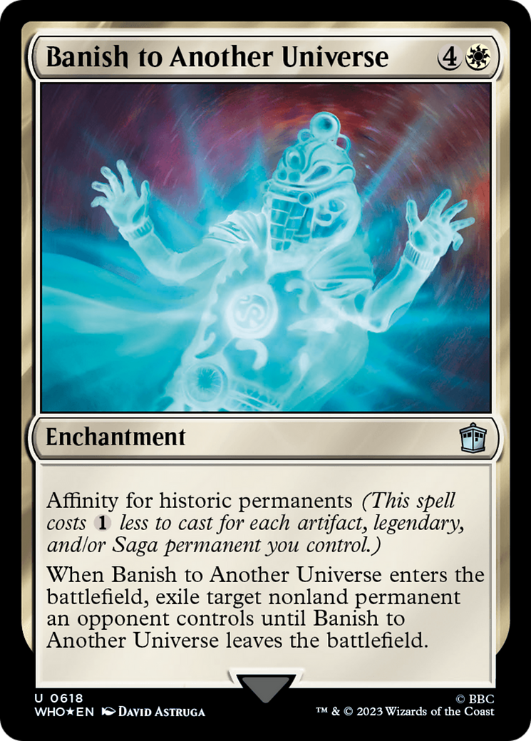 Banish to Another Universe (Surge Foil) [Doctor Who] | Gaming Infinity