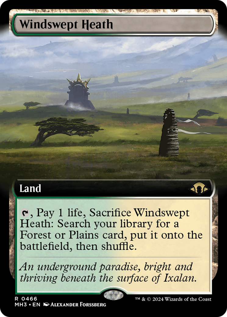 Windswept Heath (Extended Art) [Modern Horizons 3] | Gaming Infinity