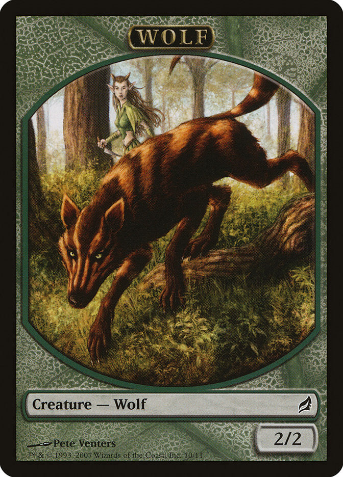 Wolf Token [Lorwyn Tokens] | Gaming Infinity