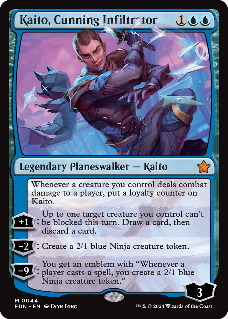 Kaito, Cunning Infiltrator [Foundations] | Gaming Infinity