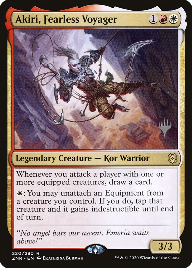 Akiri, Fearless Voyager (Promo Pack) [Zendikar Rising Promos] | Gaming Infinity