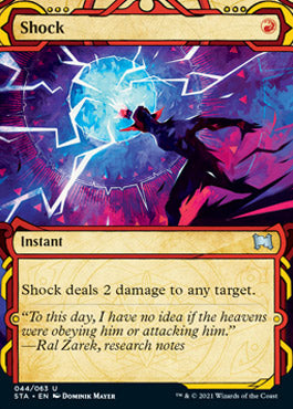 Shock (Foil Etched) [Strixhaven: Mystical Archive] | Gaming Infinity