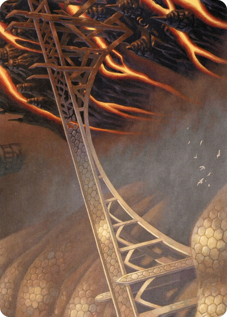 Rustvale Bridge Art Card [Modern Horizons 2 Art Series] | Gaming Infinity