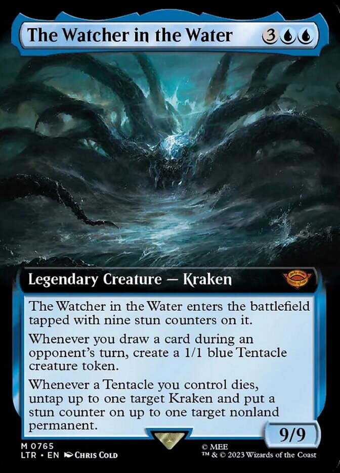 The Watcher in the Water (Extended Art) (Surge Foil) [The Lord of the Rings: Tales of Middle-Earth] | Gaming Infinity