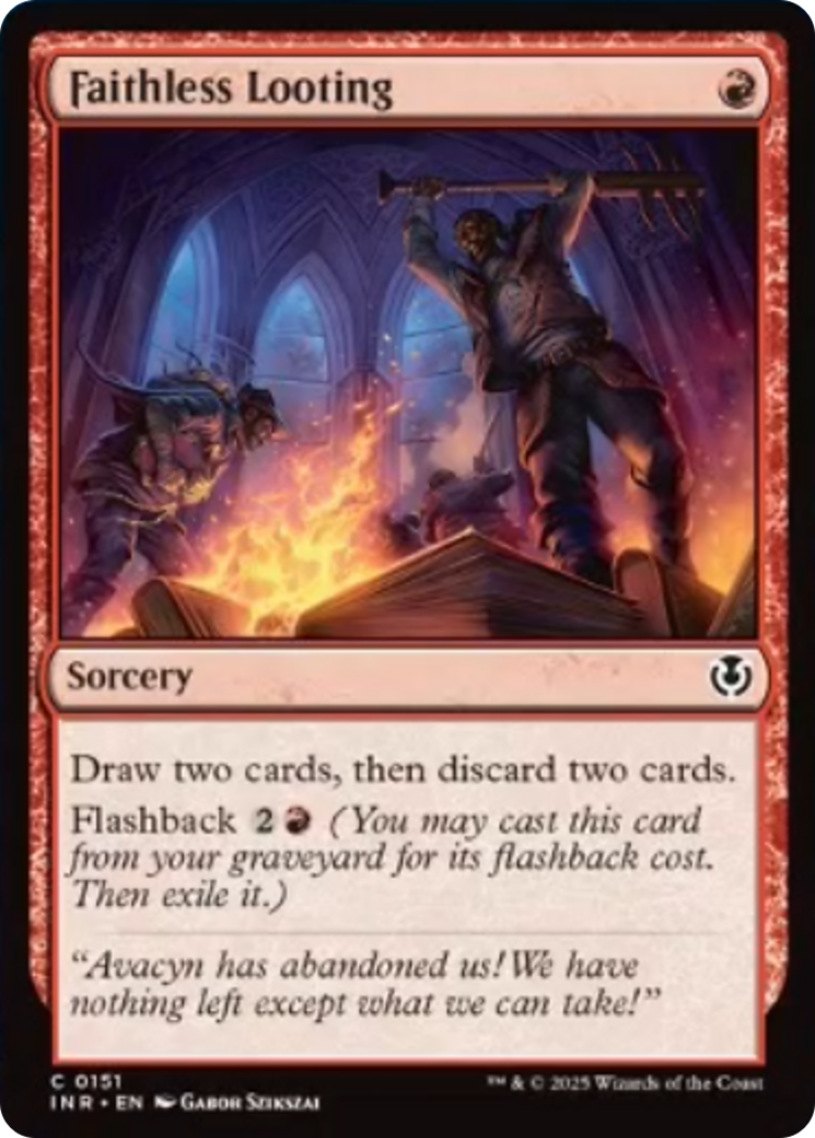 Faithless Looting [Innistrad Remastered] | Gaming Infinity
