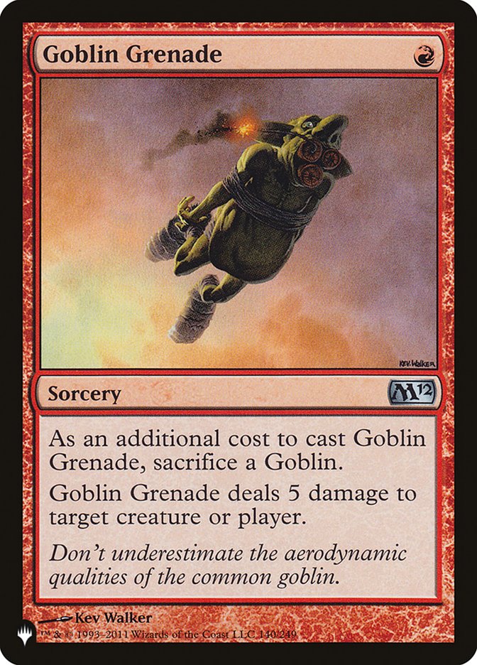 Goblin Grenade [The List] | Gaming Infinity