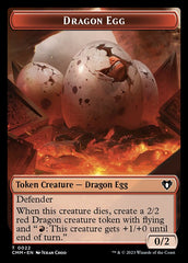 City's Blessing // Dragon Egg Double-Sided Token [Commander Masters Tokens] | Gaming Infinity