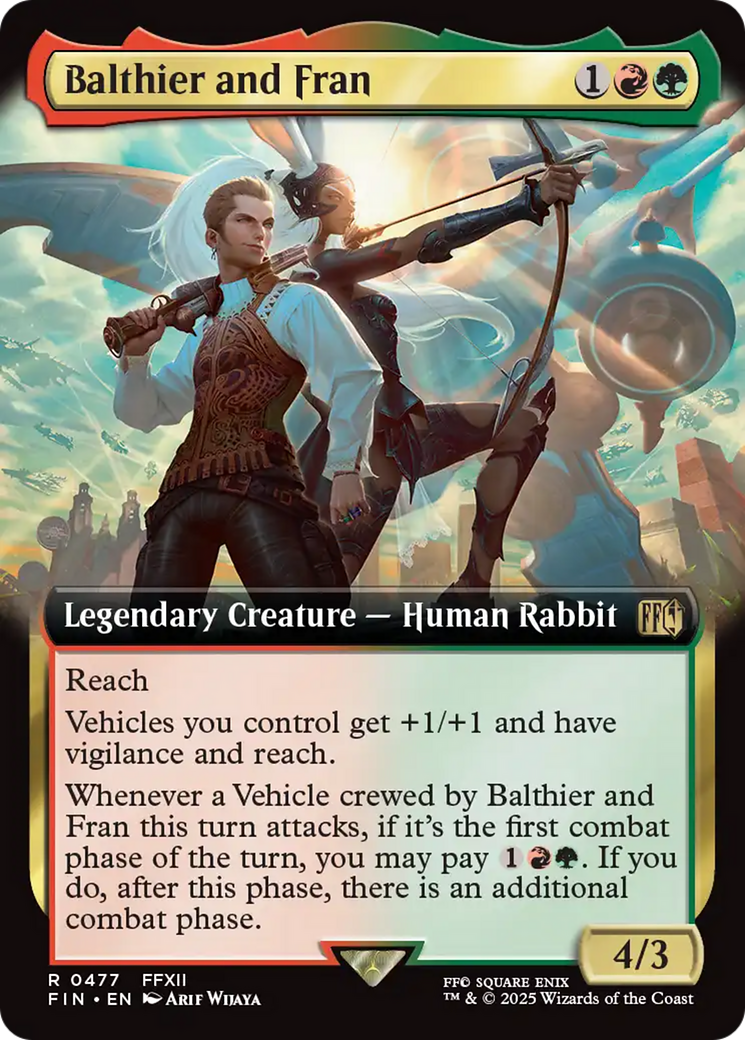 Balthier and Fran (Extended Art) [FINAL FANTASY] | Gaming Infinity