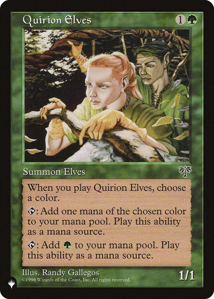 Quirion Elves [The List] | Gaming Infinity