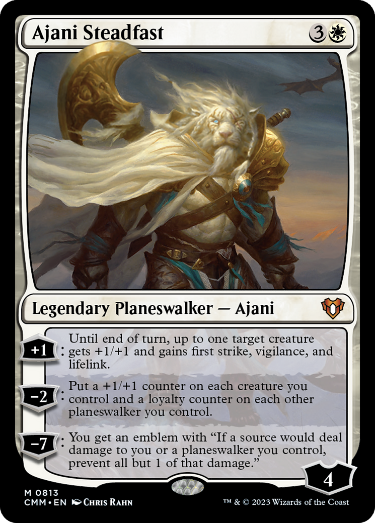 Ajani Steadfast [Commander Masters] | Gaming Infinity