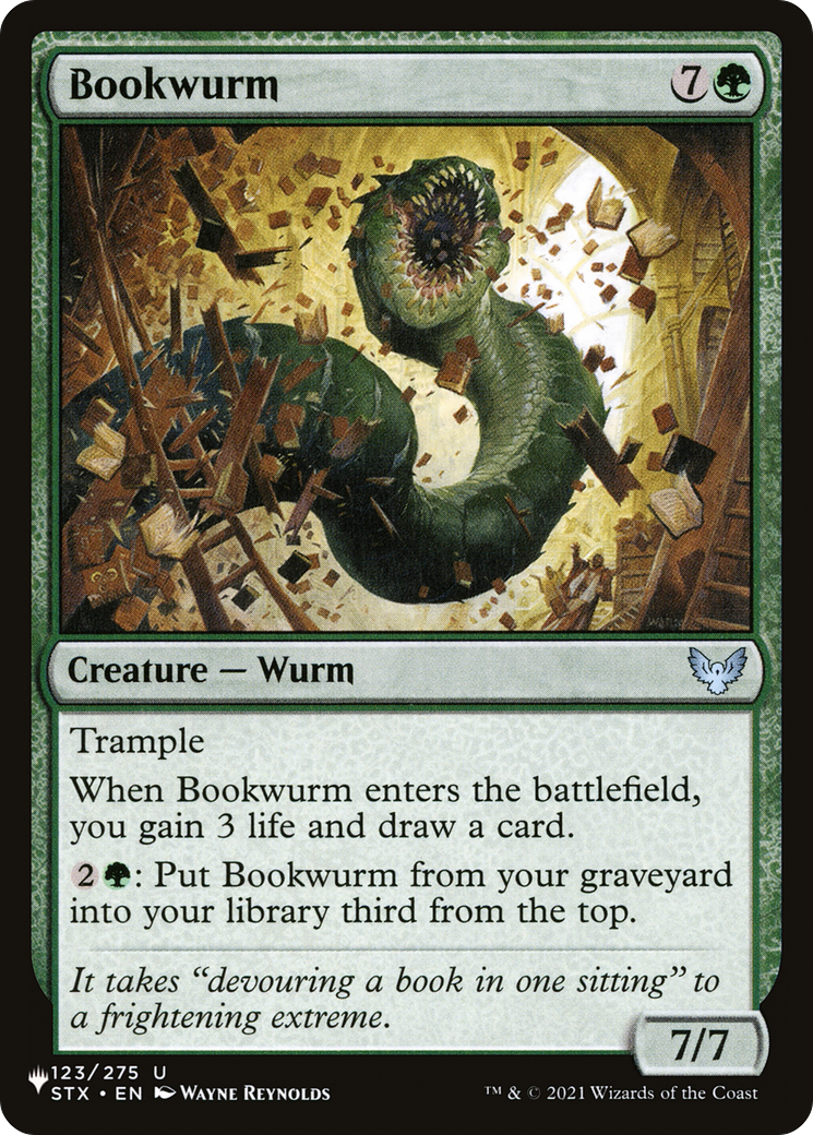 Bookwurm [The List] | Gaming Infinity