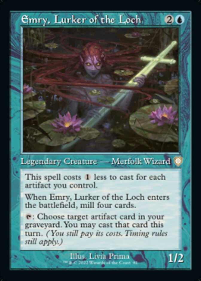 Emry, Lurker of the Loch (Retro) [The Brothers' War Commander] | Gaming Infinity