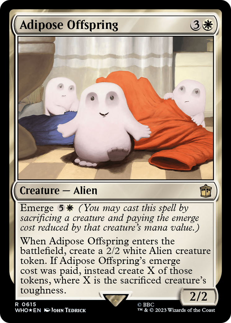 Adipose Offspring (Surge Foil) [Doctor Who] | Gaming Infinity