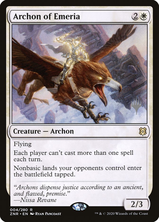 Archon of Emeria (Promo Pack) [Zendikar Rising Promos] | Gaming Infinity