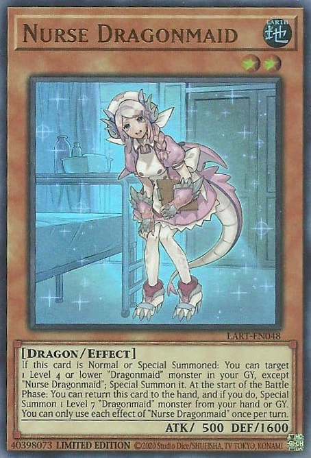 Nurse Dragonmaid [LART-EN048] Ultra Rare | Gaming Infinity