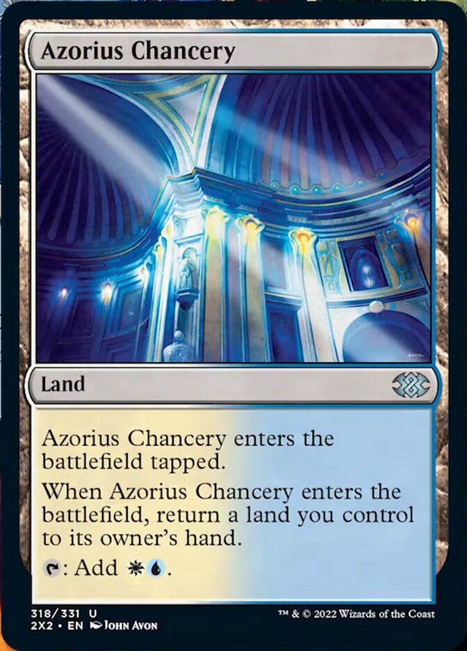 Azorius Chancery [Double Masters 2022] | Gaming Infinity
