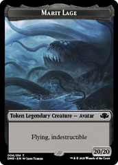 Goblin // Marit Lage Double-Sided Token [Dominaria Remastered Tokens] | Gaming Infinity