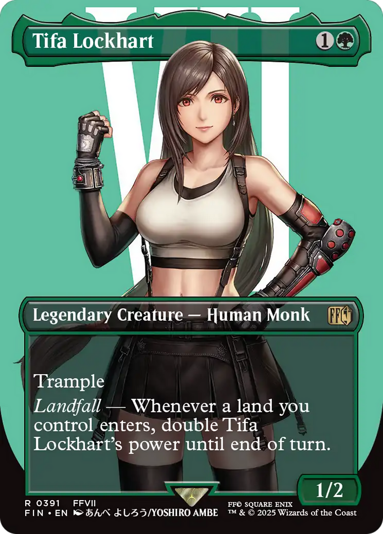 Tifa Lockhart (Borderless) [FINAL FANTASY] | Gaming Infinity