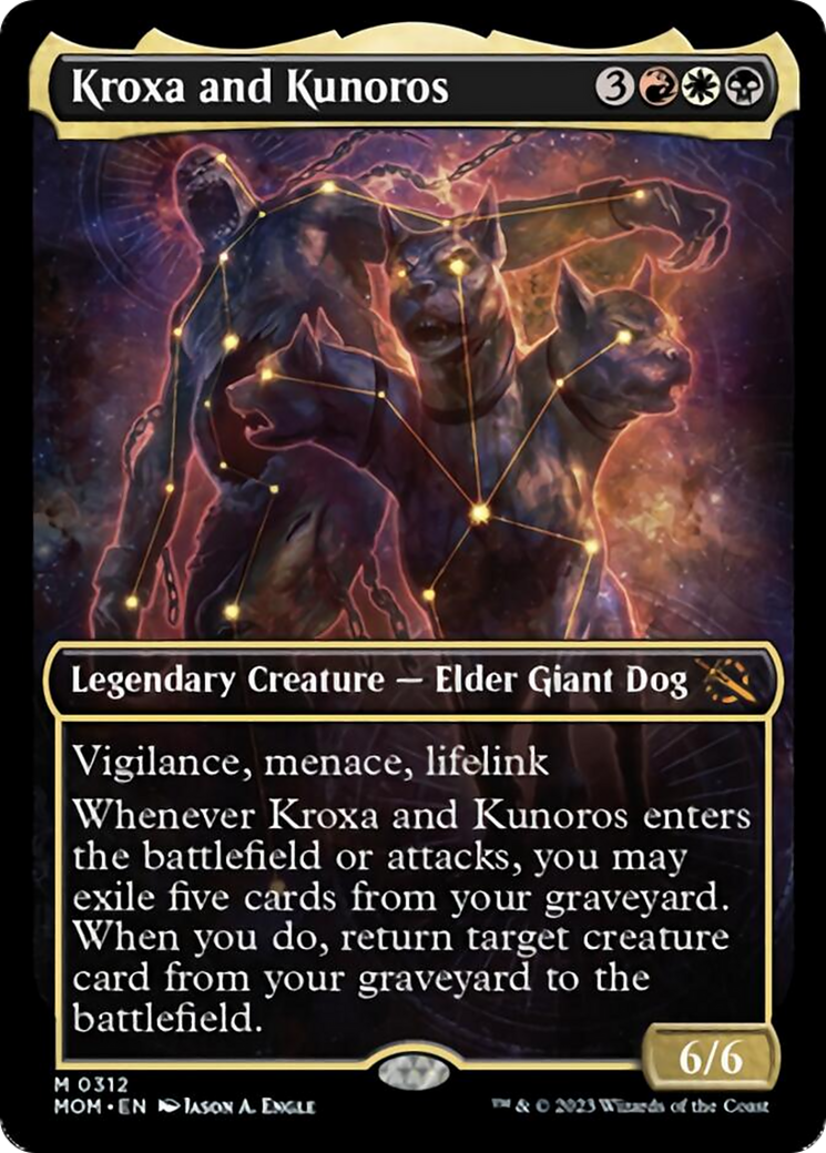 Kroxa and Kunoros (Showcase Planar Booster Fun) [March of the Machine] | Gaming Infinity