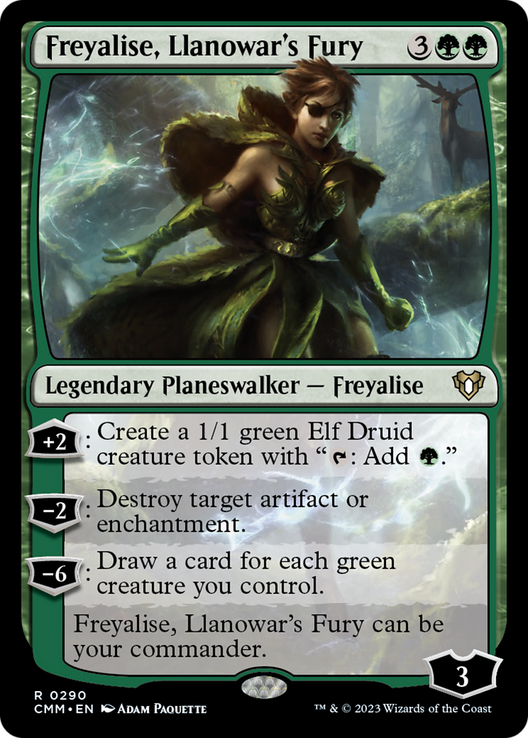 Freyalise, Llanowar's Fury [Commander Masters] | Gaming Infinity