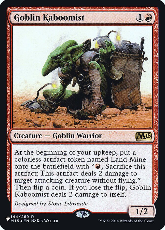 Goblin Kaboomist [Secret Lair: Heads I Win, Tails You Lose] | Gaming Infinity