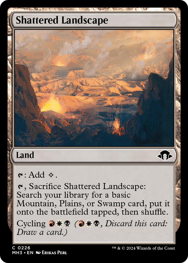 Shattered Landscape [Modern Horizons 3] | Gaming Infinity