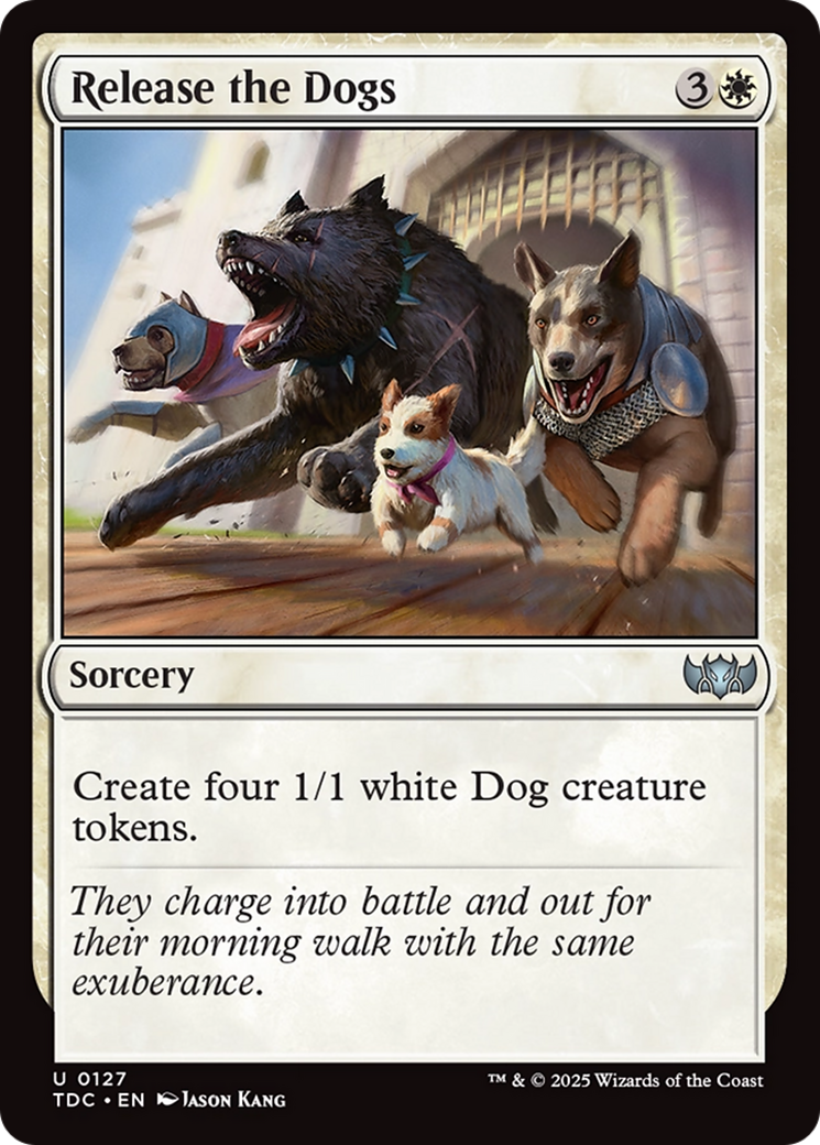 Release the Dogs [Tarkir: Dragonstorm Commander] | Gaming Infinity
