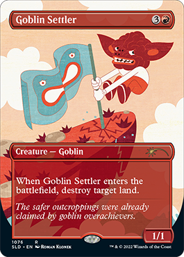 Goblin Settler (Borderless) [Secret Lair Drop Series] | Gaming Infinity