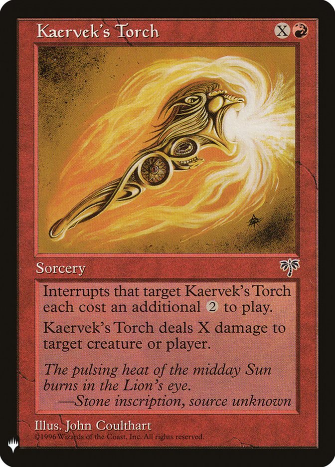 Kaervek's Torch [Mystery Booster] | Gaming Infinity