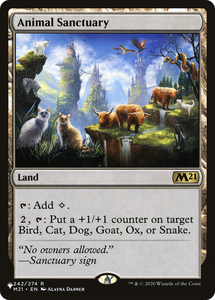 Animal Sanctuary [The List] | Gaming Infinity