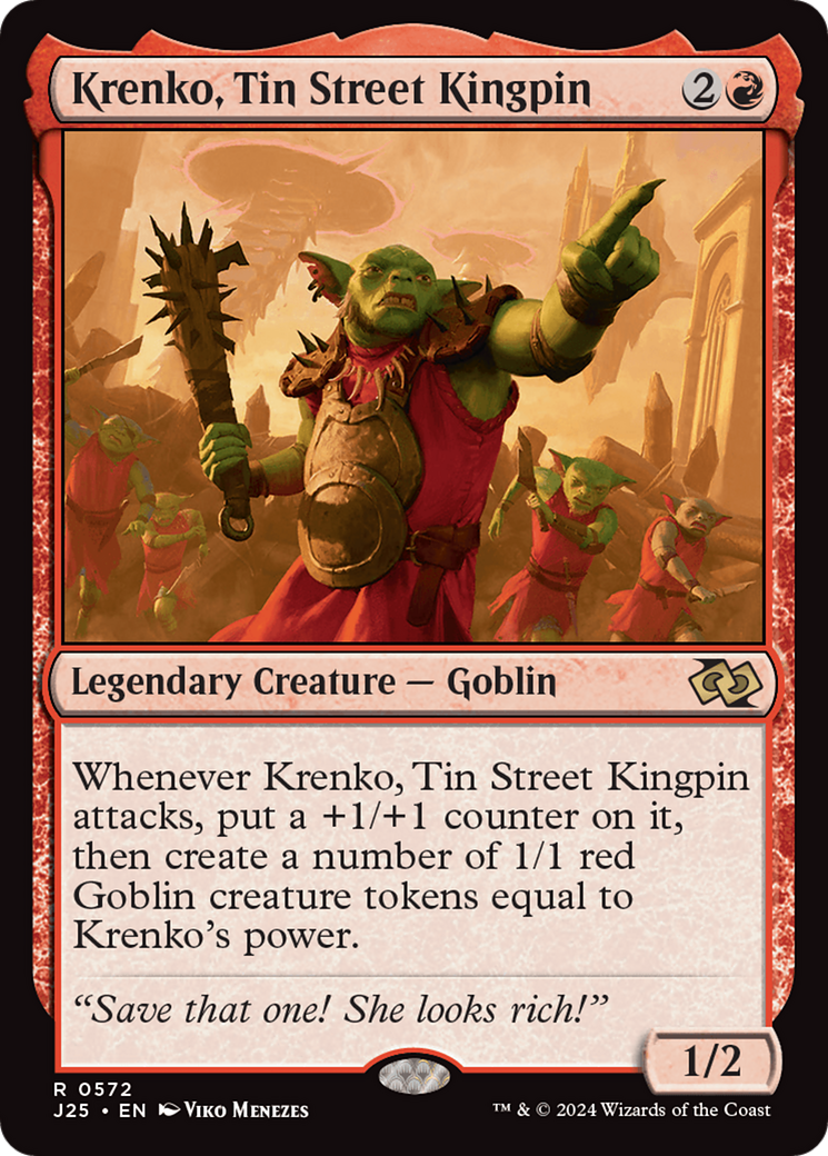 Krenko, Tin Street Kingpin [Foundations Jumpstart] | Gaming Infinity