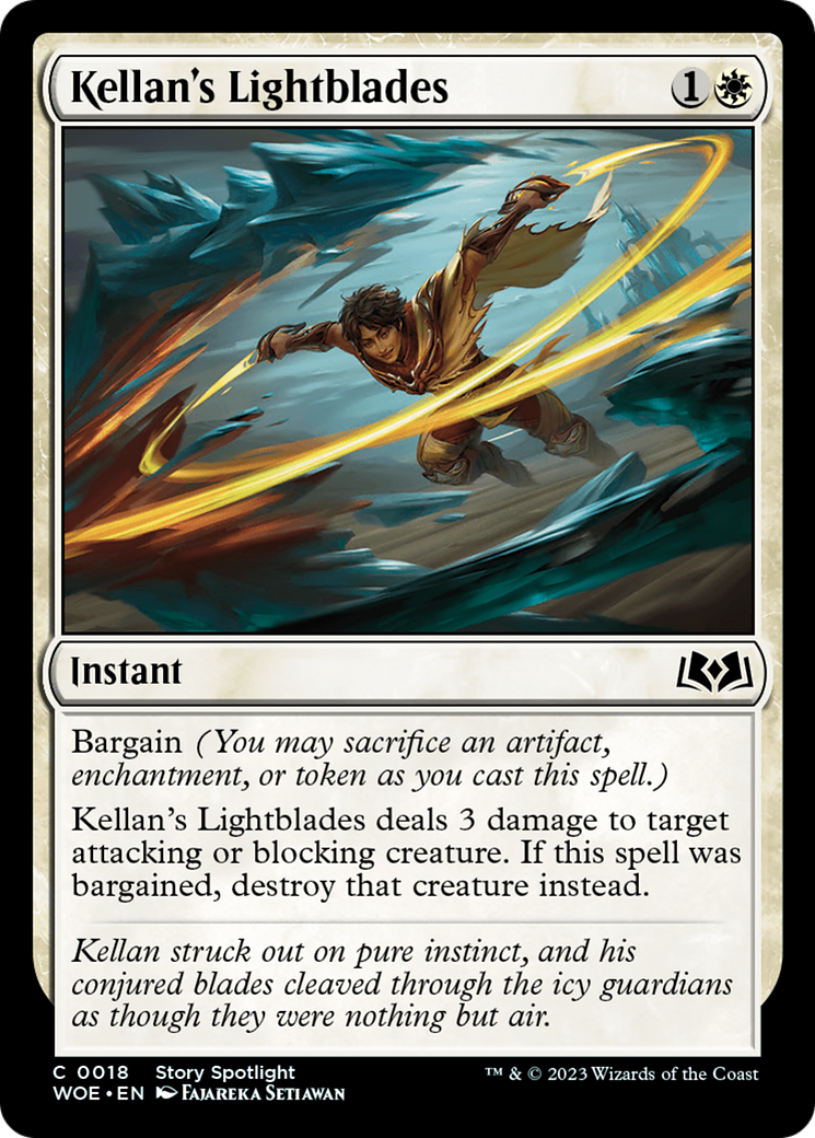 Kellan's Lightblades [Wilds of Eldraine] | Gaming Infinity