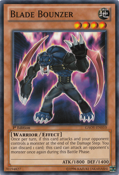 Blade Bounzer [GAOV-EN010] Common | Gaming Infinity