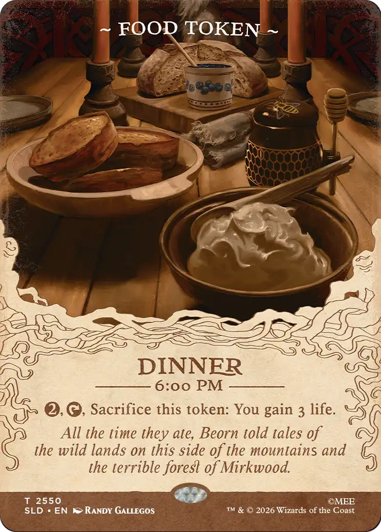 Food Token (2550) [Secret Lair Drop Series] | Gaming Infinity