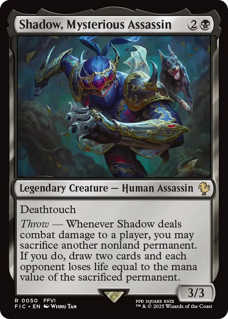 Shadow, Mysterious Assassin [FINAL FANTASY Commander] | Gaming Infinity