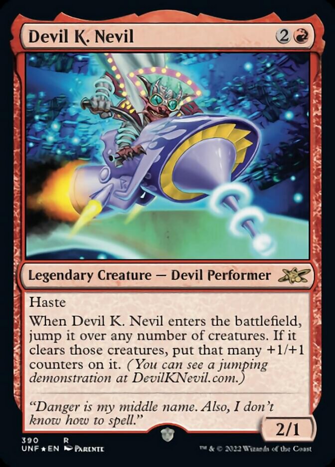 Devil K. Nevil (Galaxy Foil) [Unfinity] | Gaming Infinity